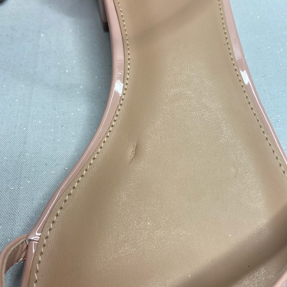 ❌SOLD❌14th And Union Jemma Strappy Sandal Nude Faux - Picture 6 of 14